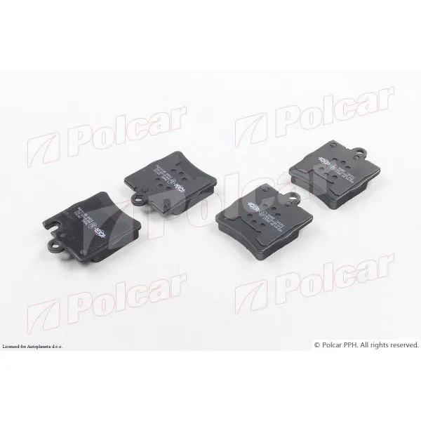 Kočione pločice MERCEDES C-KLASSE (W203), 00-07; CLC-KLASSE (CL203), 08-11; CLK-KLASSE (C209), 02-10; SLK-KLASSE (R171), 04-11; 