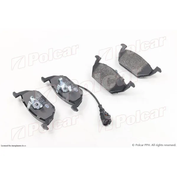 Kočione pločice AUDI, SEAT, SKODA, VOLKSWAGEN 