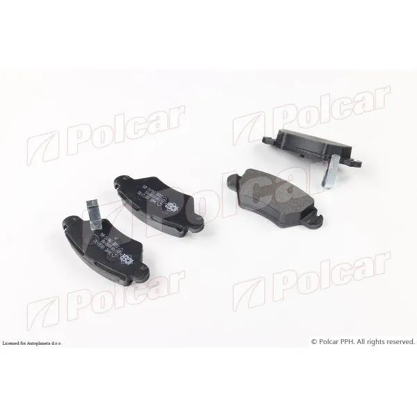 Kočione pločice OPEL ASTRA G (T98), 98-09; ZAFIRA A (T98), 99-05; 