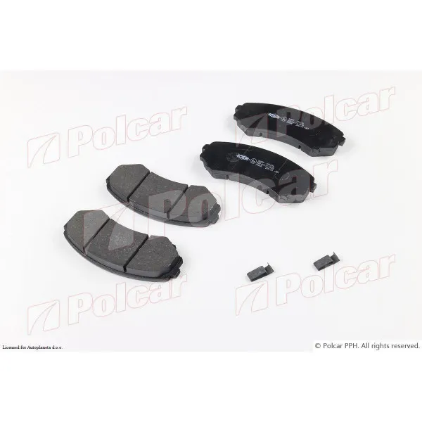 Kočione pločice MAZDA, MITSUBISHI 