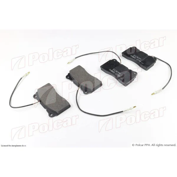 Kočione pločice PEUGEOT 3008, 09-16; 607 (9_), 99-10; 