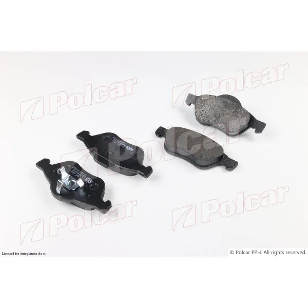 Kočione pločice RENAULT LAGUNA II (G), 01-07; MEGANE II (M), 02-08; 