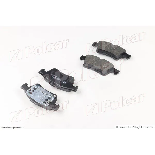 Kočione pločice FORD, NISSAN, OPEL, RENAULT, SAAB 