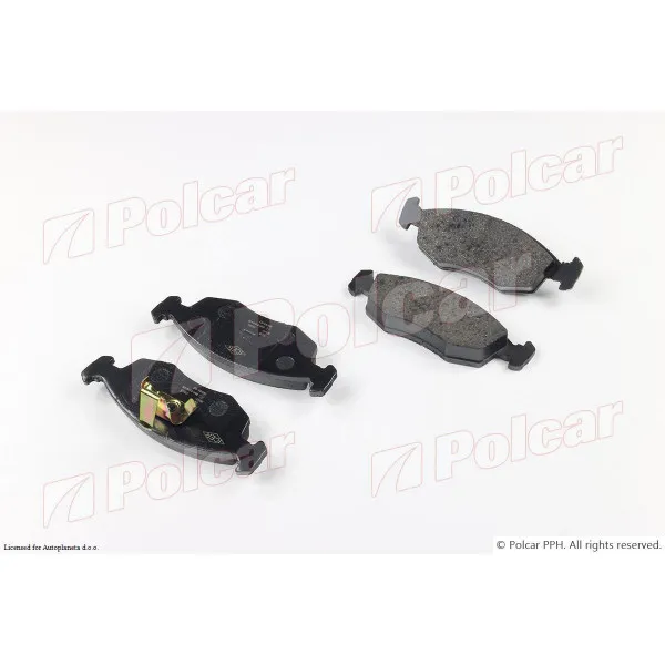 Kočione pločice FIAT PALIO (178), 02-06; PALIO WEEKEND (178/2), 02-/06-11; PALIO/WEEKEND (178), 97-04; PUNTO (188), 99-10; STRADA (178E), 96-99; STRADA (178E) 