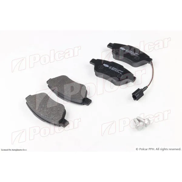 Kočione pločice ALFA ROMEO, CITROËN, FIAT 