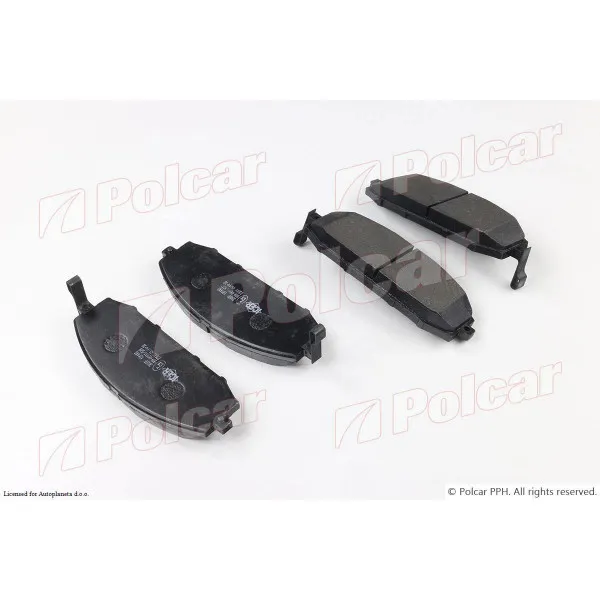 Kočione pločice NISSAN PATROL (Y61/GY61), 97-09; 