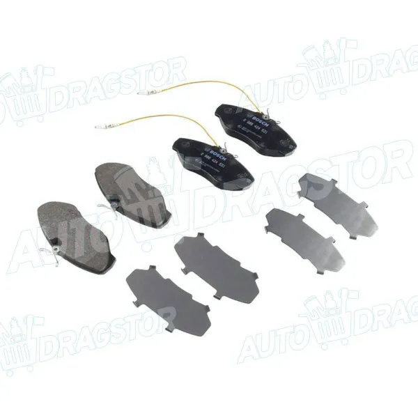 Kočione pločice RENAULT AVANTIME (DE0), 01-03; ESPACE III (JE), 96-02; 