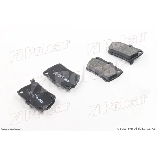 Kočione pločice TOYOTA RAV4 (XA20), 00-06; 