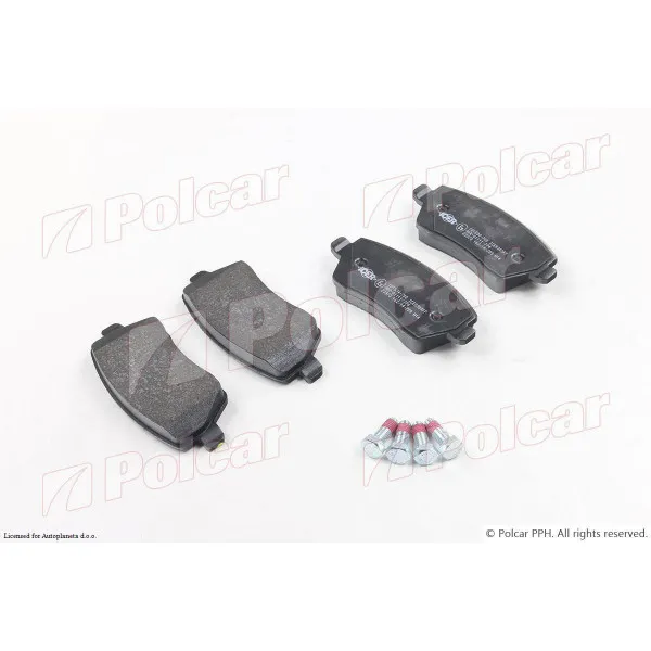 Kočione pločice DACIA, MERCEDES, NISSAN, RENAULT 