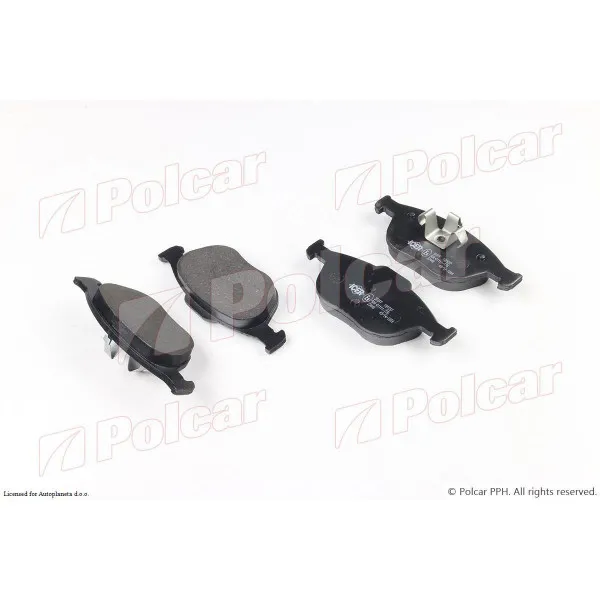 Kočione pločice FORD FIESTA (JHS), 02-08; FOCUS (DAW/DBW/DNW/DFW), 98-07; TRANSIT CONNECT (C170), 02-14; 