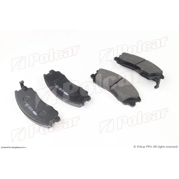 Kočione pločice HYUNDAI TERRACAN (HP), 01-06; 