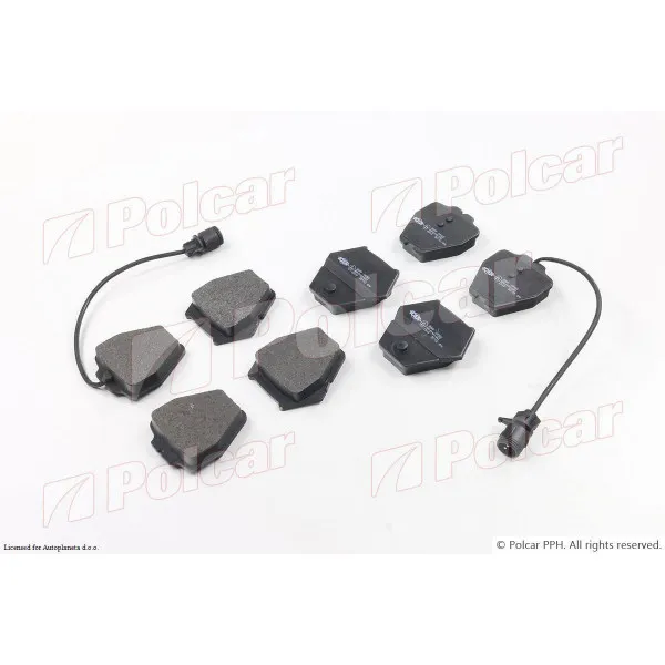 Kočione pločice AUDI A6 (C5/4B), 97-04; A8 (D2/4D), 94-03; 