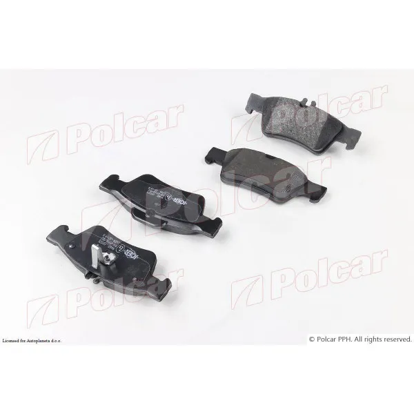 Kočione pločice MERCEDES CL-KLASSE (C215), 99-06; CL-KLASSE (C216), 06-14; CLS-KLASSE (C218), 11-18; CLS-KLASSE (C219), 04-10; E-KLASSE (W211), 02-09; E-KLASS 