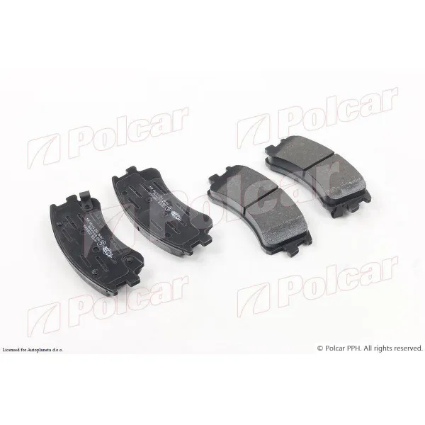 Kočione pločice MAZDA 6 (GG/GY), 02-08; 