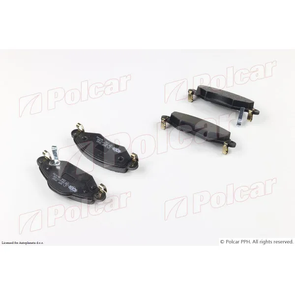 Kočione pločice TOYOTA YARIS (XP10), 99-06; 