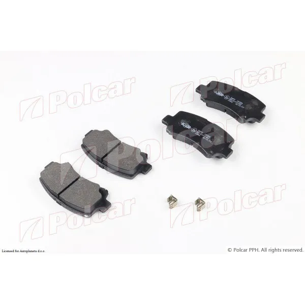 Kočione pločice SUZUKI WAGON R+ (EM), 93-00; 