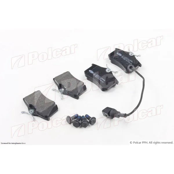 Kočione pločice SEAT, SKODA, VOLKSWAGEN 