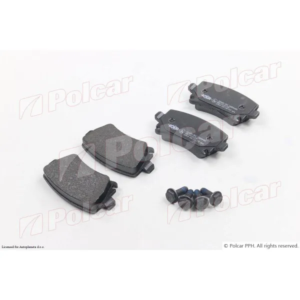 Kočione pločice AUDI, SEAT, SKODA, VOLKSWAGEN 