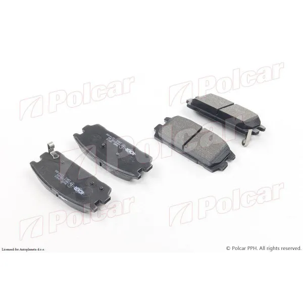 Kočione pločice HYUNDAI TERRACAN (HP), 01-06; 