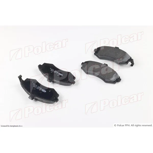 Kočione pločice HYUNDAI ELANTRA (XD), 00-06; MATRIX (FC), 01-10; 