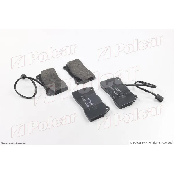 Kočione pločice ALFA ROMEO 156 (932), 97-05; GT (937), 03-10; 