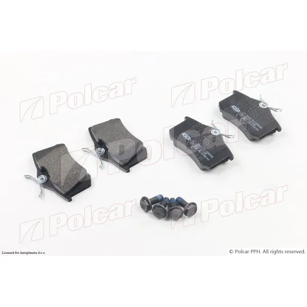 Kočione pločice AUDI, CITROËN, NISSAN, OPEL, PEUGEOT, RENAULT, SEAT 