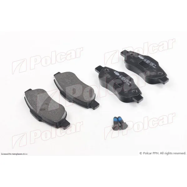 Kočione pločice FIAT 500 (312), 07-; PANDA (169), 03-12; 