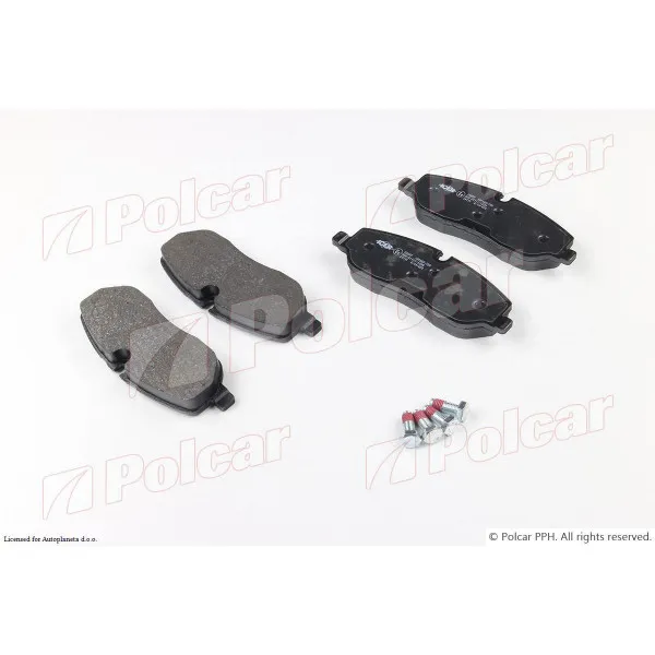 Kočione pločice LAND ROVER DISCOVERY (TAA), 04-09; DISCOVERY (TAA), 09-16; RANGE ROVER SPORT, 06-13; 