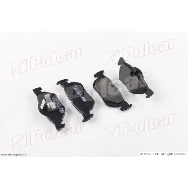 Kočione pločice BMW 1 (E81/E82/E87/E88), 04-13; 3 (E90/91/92/93), 04-13; X1 (E84), 09-15; 