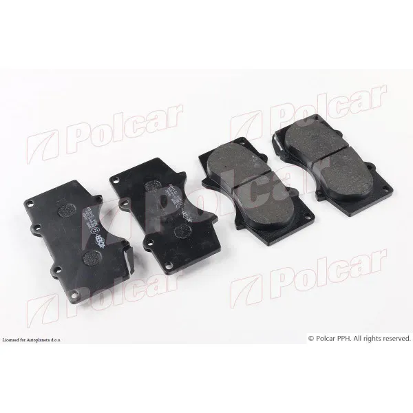 Kočione pločice MITSUBISHI, TOYOTA 