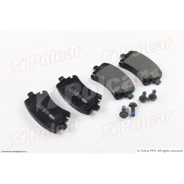 Kočione pločice AUDI, VOLKSWAGEN 