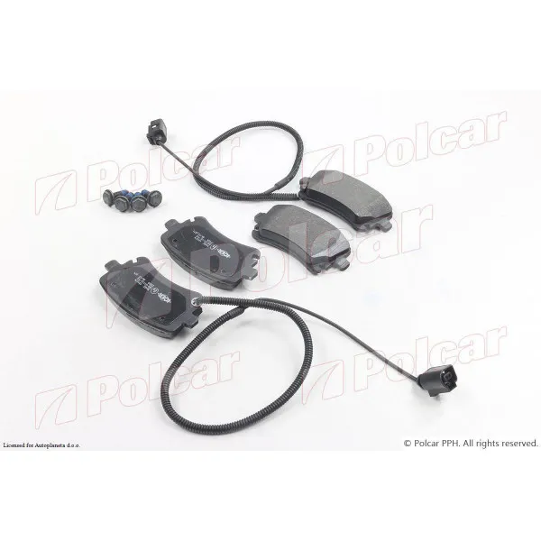 Kočione pločice AUDI, VOLKSWAGEN 