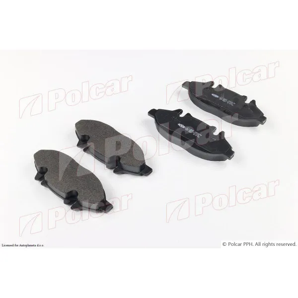 Kočione pločice MERCEDES VIANO (W639), 03-14; VITO (W639), 03-14; 