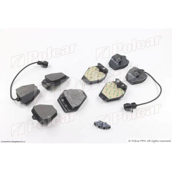 Kočione pločice AUDI A6 /ALLROAD(C6/4F), 04-10; A8 (D2/4D), 94-03; 