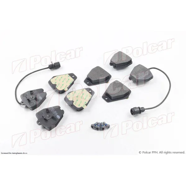 Kočione pločice AUDI 100 (C4; 4A), 90-94; A6 (C4/4A), 94-97; A8 (D2/4D), 94-03; 