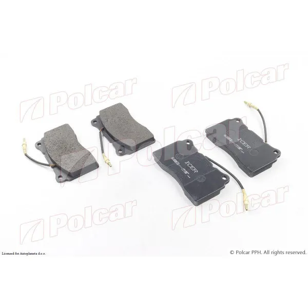 Kočione pločice CITROËN, FIAT, LANCIA, PEUGEOT 