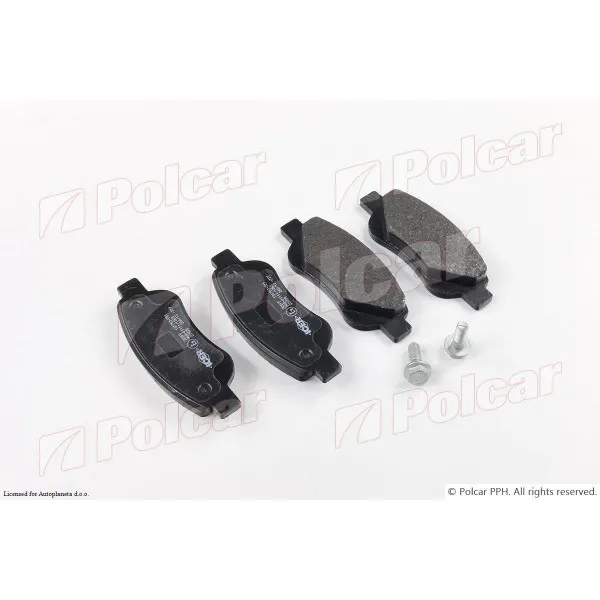 Kočione pločice CITROËN, PEUGEOT, TOYOTA 