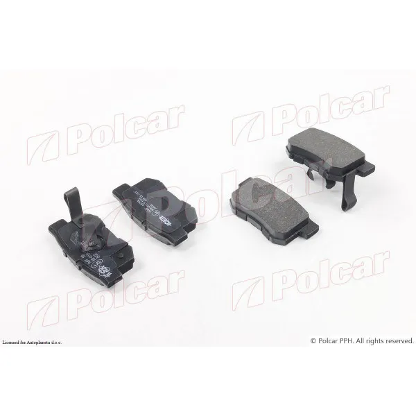 Kočione pločice HONDA ACCORD (CU2), 08-16; CR-V (RD), 02-06; FRV (BE), 05-09; 