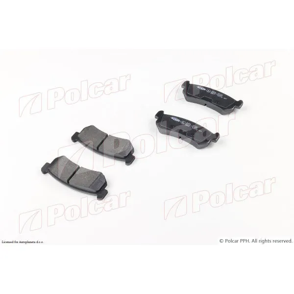 Kočione pločice CHEVROLET, DAEWOO 