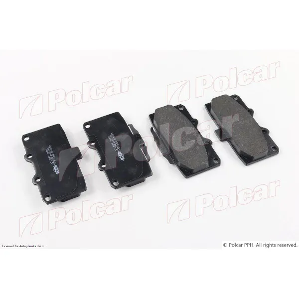 Kočione pločice NISSAN, SUBARU 