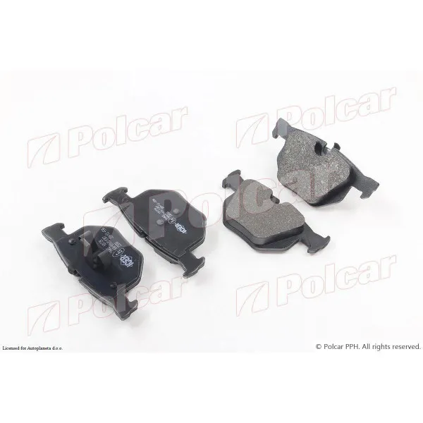 Kočione pločice BMW 3 (E90/91/92/93), 04-13; X1 (E84), 09-15; 