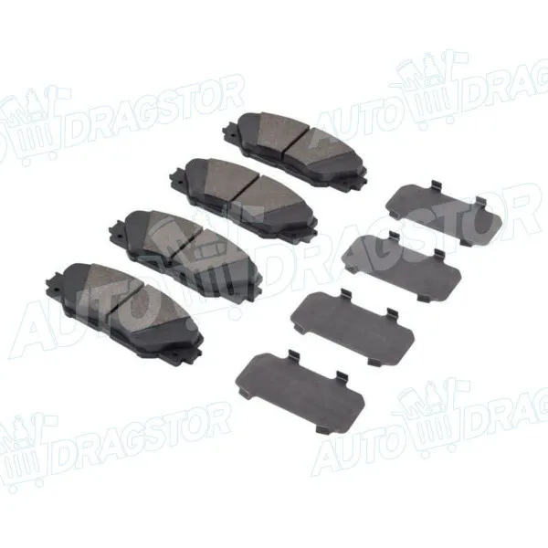 Kočione pločice TOYOTA AURIS (E15), 07-12; AURIS (E18), 13-19; MIRAI, 15-; PRIUS (ZVW30), 09-16; RAV4 (XA30), 06-13; RAV4 (XA40), 13-18; 