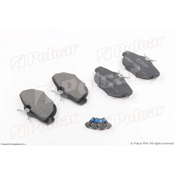 Kočione pločice CITROËN C6 (TD), 05-12; 