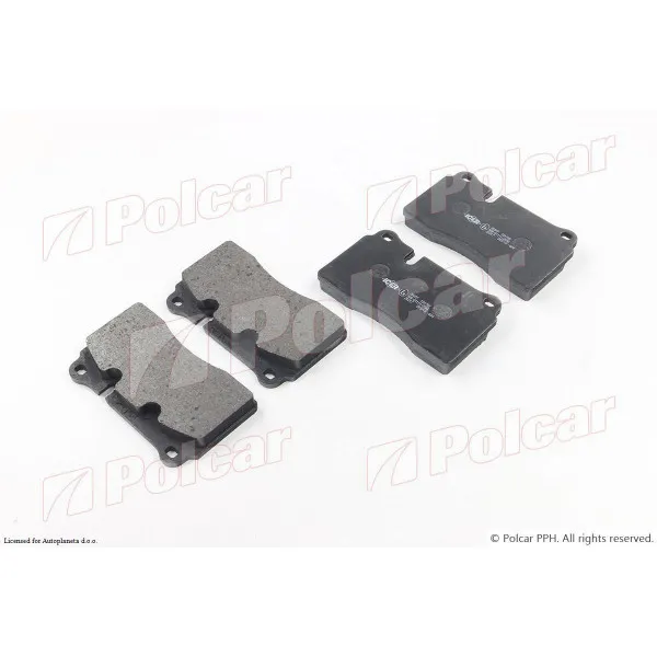 Kočione pločice LAND ROVER RANGE ROVER (LS/LM), 02-12; RANGE ROVER SPORT, 06-13; 