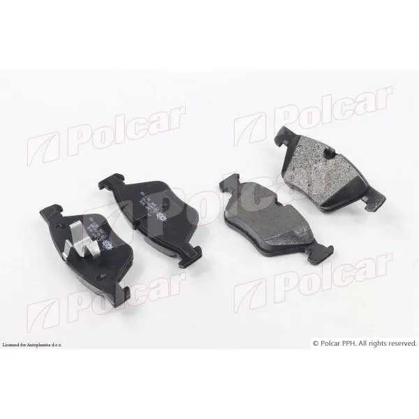 Kočione pločice BMW 1 (E81/E82/E87/E88), 04-13; 3 (E90/91/92/93), 04-13; 