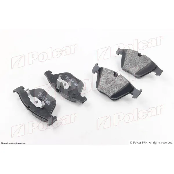 Kočione pločice BMW 3 (E90/91/92/93), 04-13; X1 (E84), 09-15; Z4 (E89), 09-; 