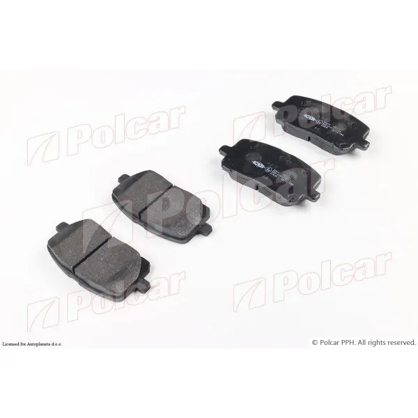 Kočione pločice TOYOTA AVENSIS VERSO (M2/R1), 01-09; 