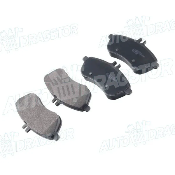 Kočione pločice MERCEDES C-KLASSE (W204), 07-14; C-KLASSE (W205), 14-; C-KLASSE COUPE (C204), 11-15; E-KLASSE (W212), 09-16; E-KLASSE COUPE (C207), 09-; SLK-K 