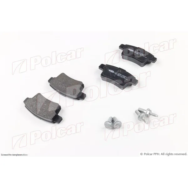 Kočione pločice CITROËN C4 PICASSO (UA/UD), 06-13; 