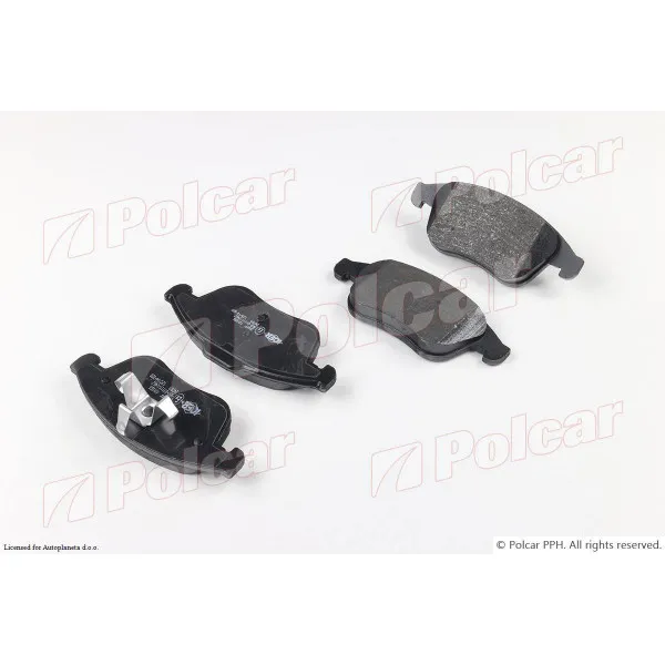 Kočione pločice RENAULT CLIO IV, 12-19; FLUENCE (L30), 10-; LAGUNA III (T), 07-15; LATITUDE (L70), 10-; MEGANE III (Z), 08-16; 